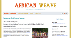 Desktop Screenshot of africanweave.com.au
